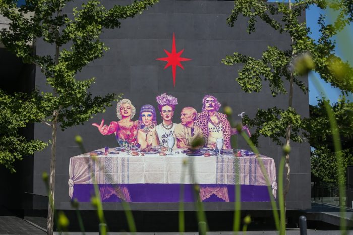 Festival de Arte al Aire Libre Paste Up en Vitacura
