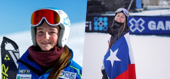Emilia Aramburo y Dominique Ohaco serán las dos mujeres que representarán a Chile estos Juegos Olímpicos de Invierno en Beijing