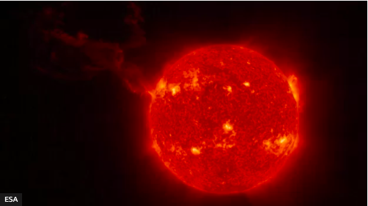 La espectacular imagen de la mayor erupción solar jamás observada
