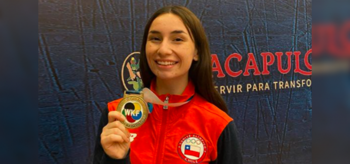 Magdalena Godoy se posiciona como la nueva número 1 del ranking mundial de karate