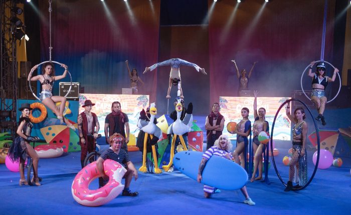 Circo Carnavali y sus locuras en Ciudad empresarial