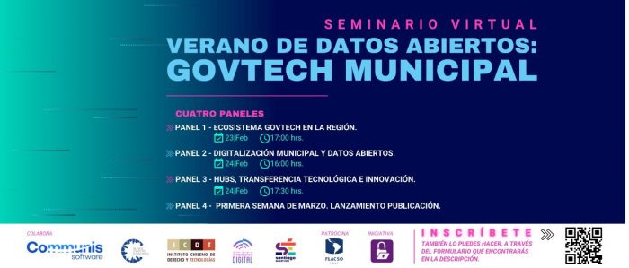 Fundación Abriendo Dato y FLACSO realizarán seminario «Verano de Datos Abiertos: GovTech Municipal»
