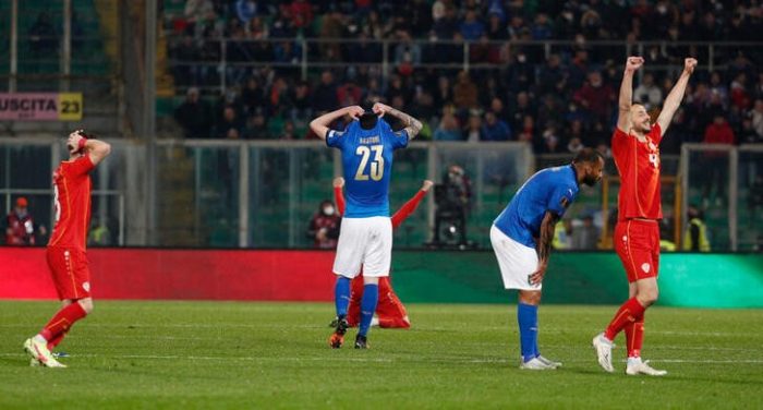 Italia no clasifica al Mundial de Qatar tras inesperada caída ante Macedonia del Norte