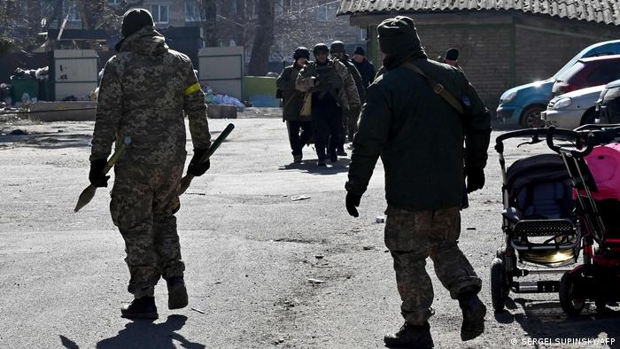 Tropas ucranianas liberaron Irpin, en las afueras de Kiev