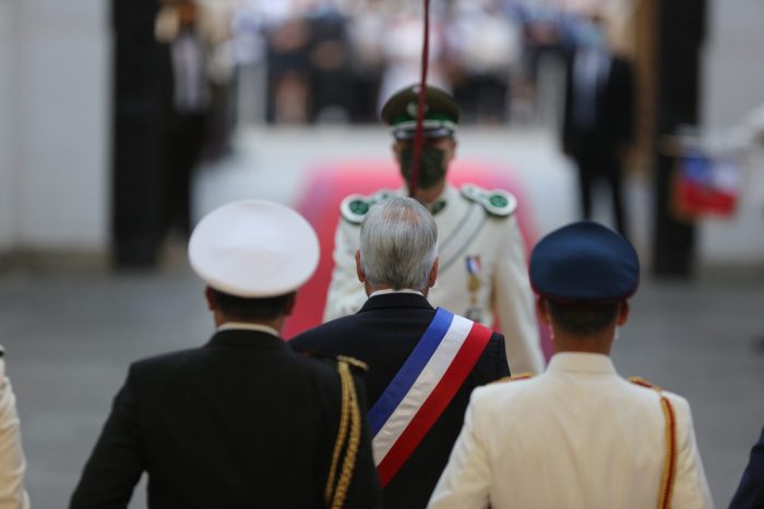 La llegada con «sentimientos encontrados» de Sebastián Piñera a La Moneda en su última día como Presidente