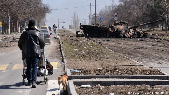 Ucrania registra unas 100.000 personas atrapadas en Mariúpol