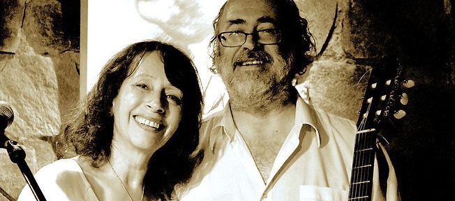 Eduardo Peralta & Isabel Aldunate en el Mesón Nerudiano