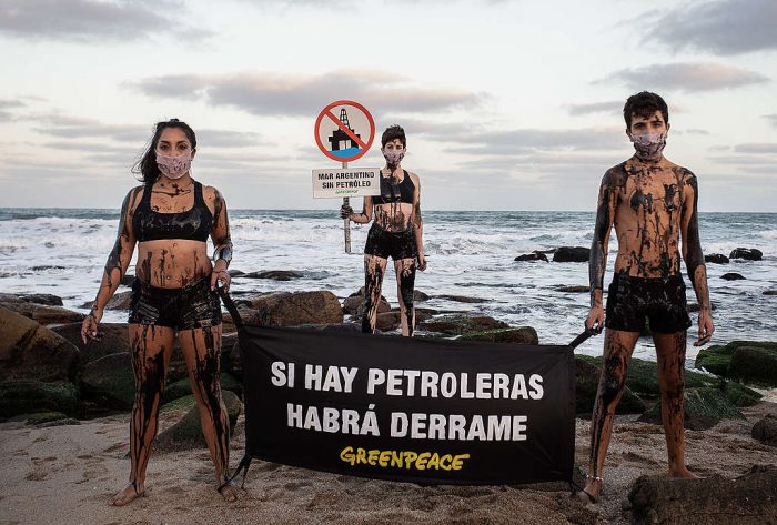 Greenpeace presenta documental contra la actividad petrolera en Mar Argentino