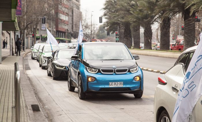 Caravana por la electromovilidad se tomará Santiago este fin de semana