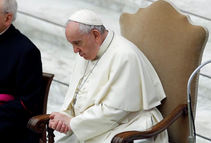 Papa Francisco recibirá infiltraciones para su dolor de rodilla