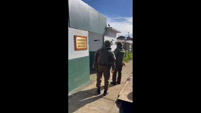 Tercera vez en una semana: atacan nuevamente Subcomisaría de Tirúa