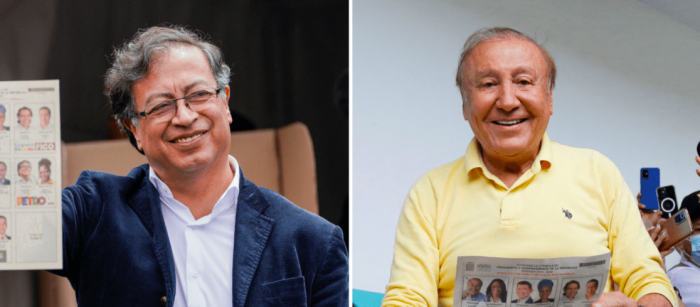 Elecciones en Colombia: Petro y Hernández definirán presidencia del país en segunda vuelta