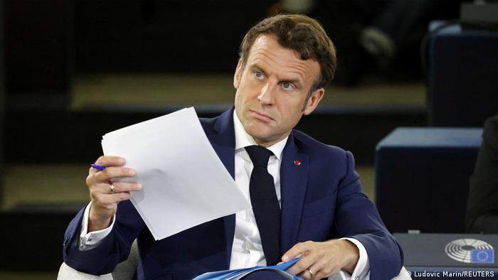 Macron aboga por negociaciones de paz para Ucrania