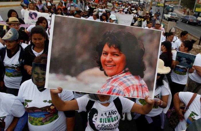 Condenan a empresario a 22 años de cárcel por asesinato de Berta Cáceres