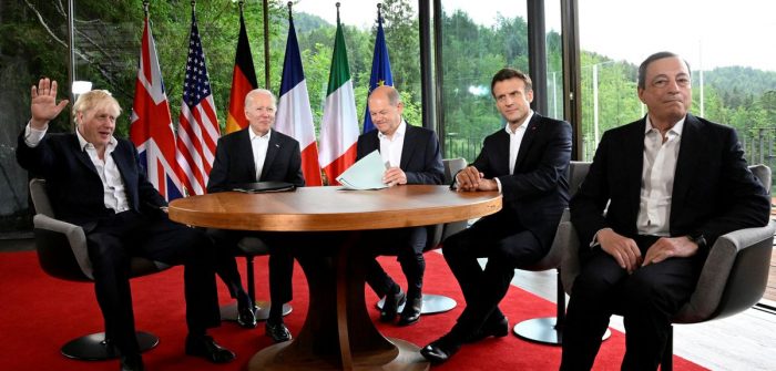 G7 pública declaración apoyando a Ucrania y denunciando a Putin