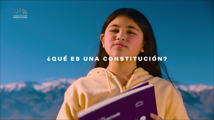 Convención Constitucional muestra spot ¿Qué es una Constitución?, bajo el lema: «Por una Constitución #JustaParaChile»