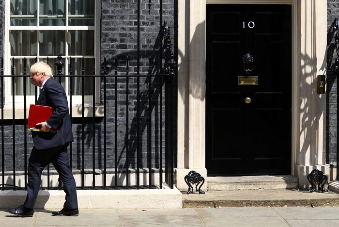 «Hasta la vista, baby», dice Boris Johnson en su última intervención como primer ministro en el Parlamento