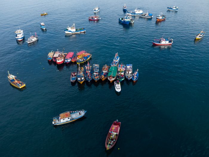 Fuertes vientos en Puerto Montt destruyó parte de la caleta de pescadores Pichi Pelluco