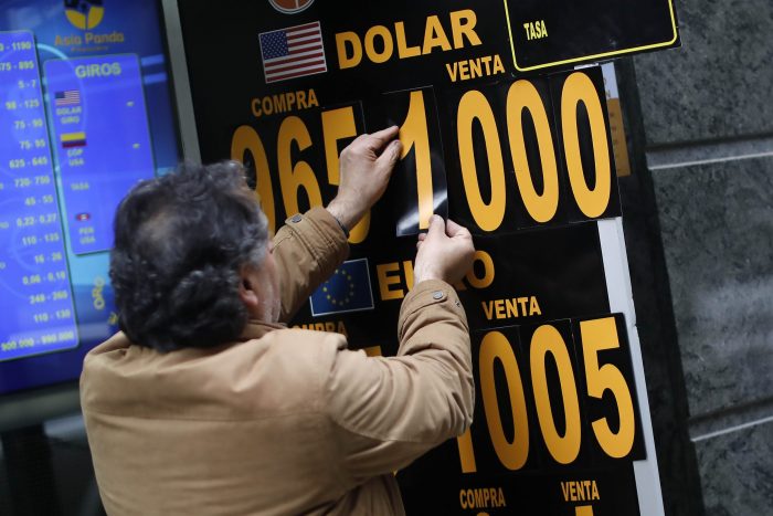Dólar llega nuevamente a la «luca»: valor supera los $1.000 en medio del alza de la divisa a nivel mundial