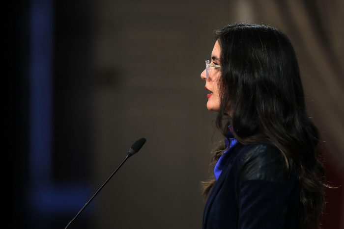 Ministra vocera Camila Vallejo: «La desinformación contribuye a la incertidumbre, al miedo, a la odiosidad y a la polarización»