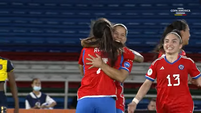 La Roja Femenina derrota a Ecuador por dos goles a uno y consigue su primera victoria en la Copa América