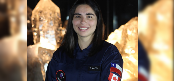 Histórico: estudiante aeroespacial chilena Tatiana López es la única latina que participará en la misión Asclepios II