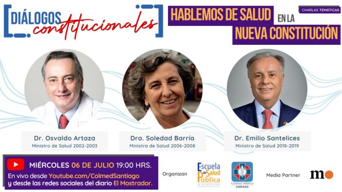 Colmed Santiago invita a una nueva jornada de Diálogos Constitucionales: “Hablemos de Salud en la Nueva Constitución”