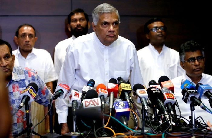 Wickremesinghe gana la votación parlamentaria para ser el nuevo presidente de Sri Lanka