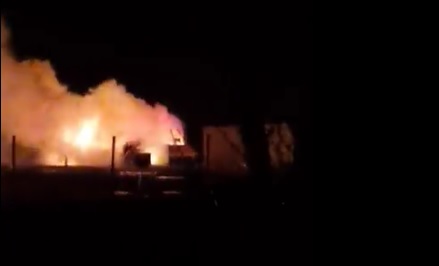 Ataque incendiario en parque eólico en construcción en Angol dejó 10 máquinas quemadas