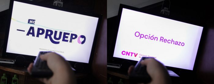 Estudio CNTV: espacios equitativos para opciones del plebiscito y mayor representación de la sociedad civil a favor del Rechazo