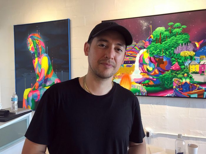 Muralista chileno Dasic Fernández inaugura exposición en Miami