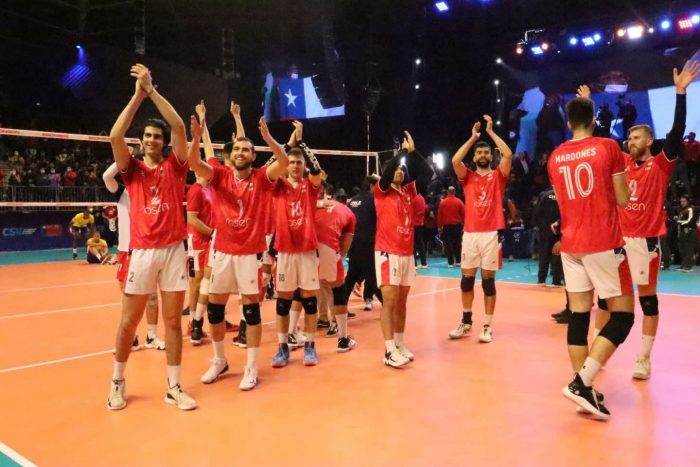 Selección chilena de voleibol se consagró campeón sudamericano tras derrotar a Argentina en la final