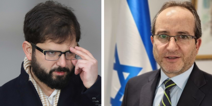 Comunidades israelitas condenan rechazo de Presidente Boric a recibir cartas credenciales de embajador de Israel: Gil Artzyeli acepta disculpas del Gobierno