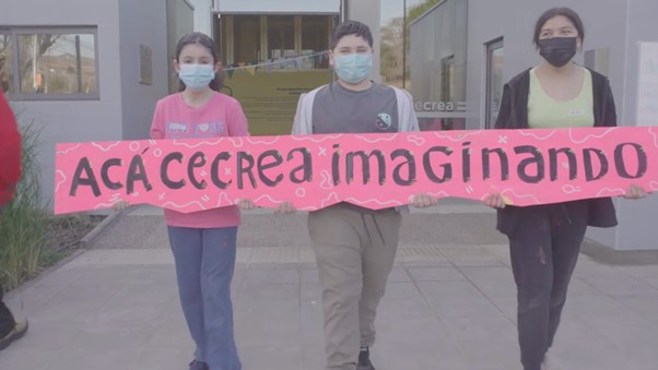 La Ligua: niñas, niños y jóvenes protagonizan campaña por su derecho a imaginar y crear