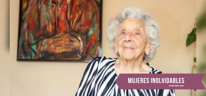 Inés Erazo: la sufragista que por más de 70 años ha defendido la democracia y los derechos de las mujeres en el país