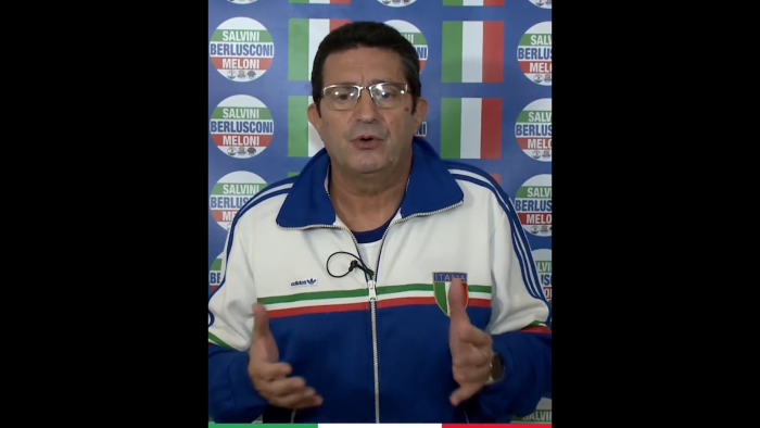 Del fútbol a la política: conocido comentarista Vito De Palma anuncia candidatura como diputado en Italia
