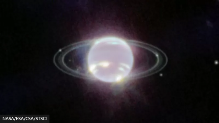 La asombrosa imagen de Neptuno y sus anillos captada por el telescopio James Webb (y cómo se compara con las imágenes del Hubble)