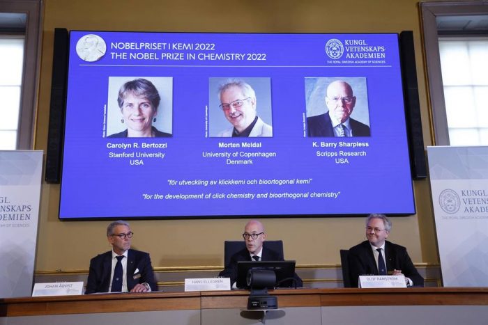 Nobel para «la química del clic», un avance con aplicaciones contra el cáncer