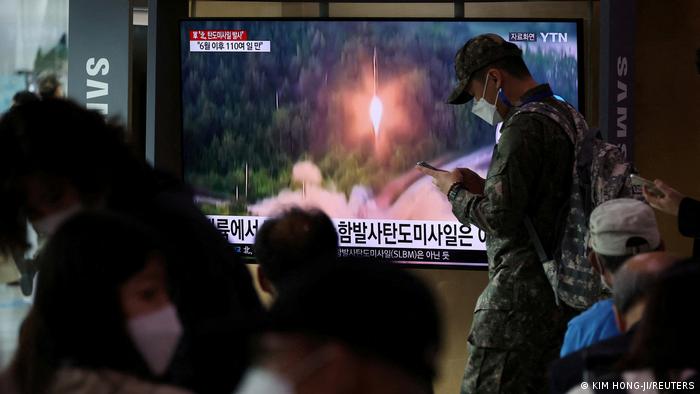 Corea del Norte lanza misil tras despliegue de aviones de guerra en la frontera