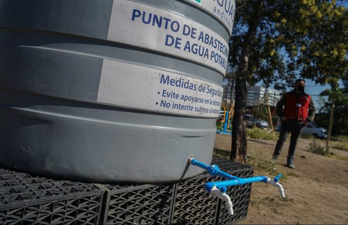 Megacorte en la RM: Aguas Andinas informa reposición «antes de lo programado» del suministro
