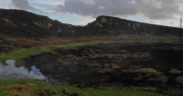 Nuevo incendio en Rapa Nui afecta zona de Papa Vaka