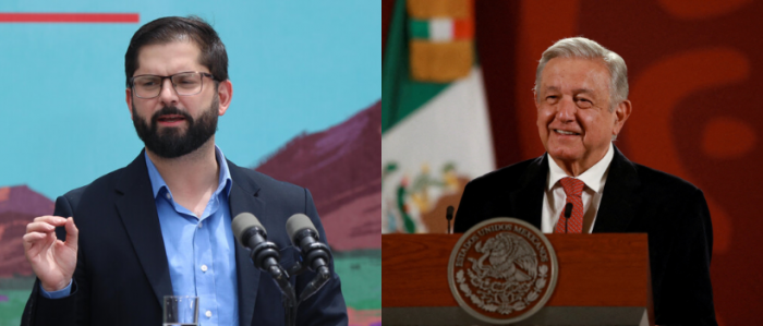 «Agradecidos de la invitación oficial»: Presidente Boric habló con AMLO sobre próxima visita a México