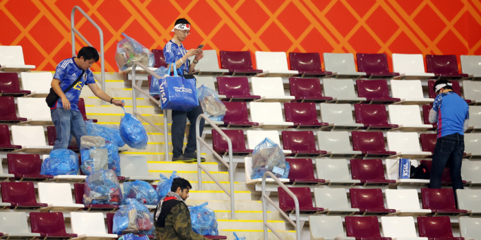 Qatar 2022: ¿Qué relación hay entre el ‘Atarimae’ y la limpieza de los estadios por parte de los hinchas japoneses?