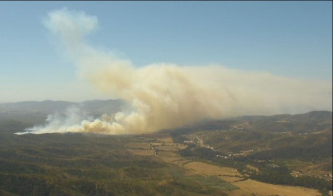 Onemi declara Alerta Roja en Quilpué y La Cruz por incendios forestales: hectáreas afectadas superan las 61