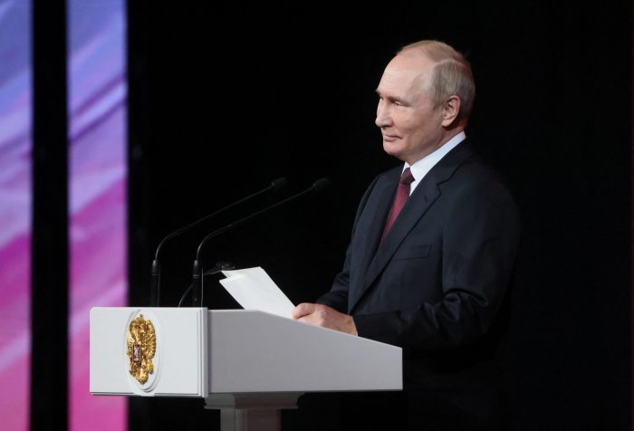 Putin no asistirá a la cumbre del G20 en Indonesia