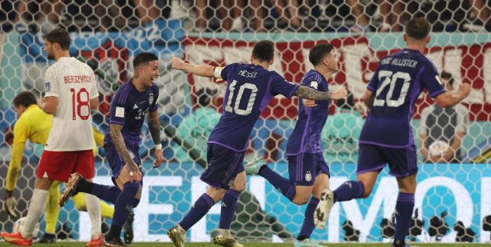 Argentina venció a Polonia y se clasificó a octavos de final de Qatar 2022