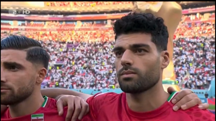 Jugadores de Irán niegan cantar su himno en el Mundial como forma de protesta
