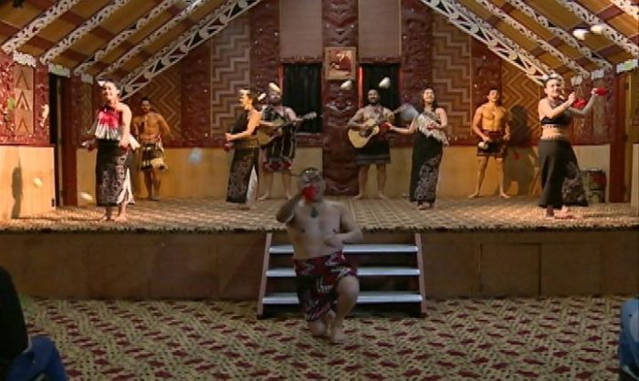 Concierto maorí y mapuche en UAHC