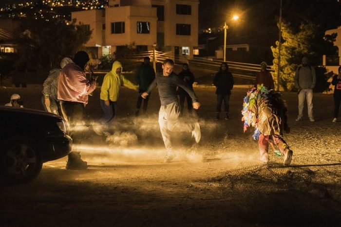 Obra «Encuentramiento» en Recoleta