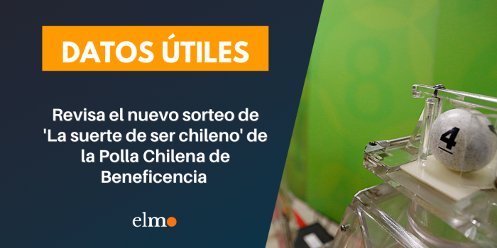 Revisa el nuevo sorteo de ‘La suerte de ser chileno’ de la Polla Chilena de Beneficencia